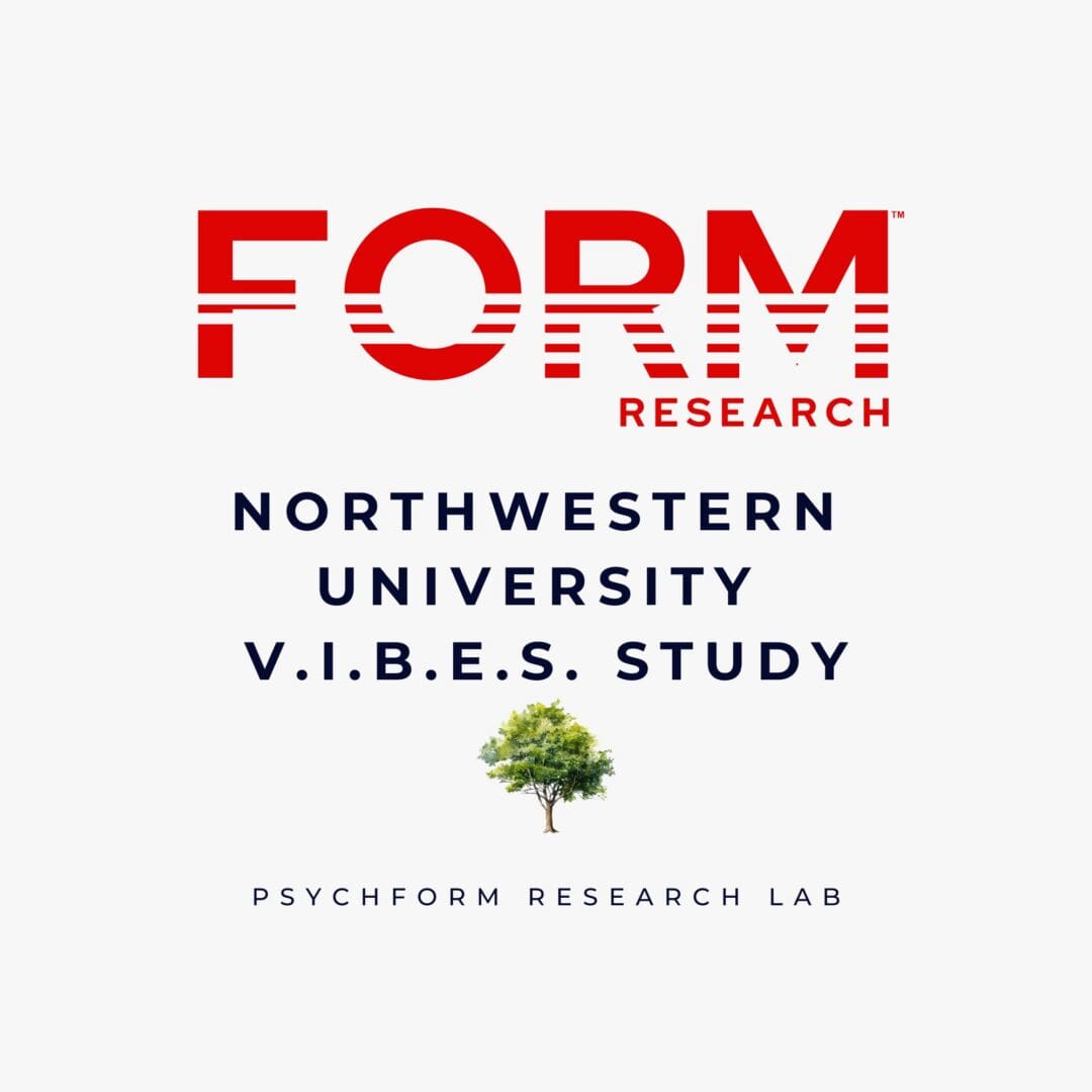 FORM Research Northwestern University V.I.B.E.S. study logo